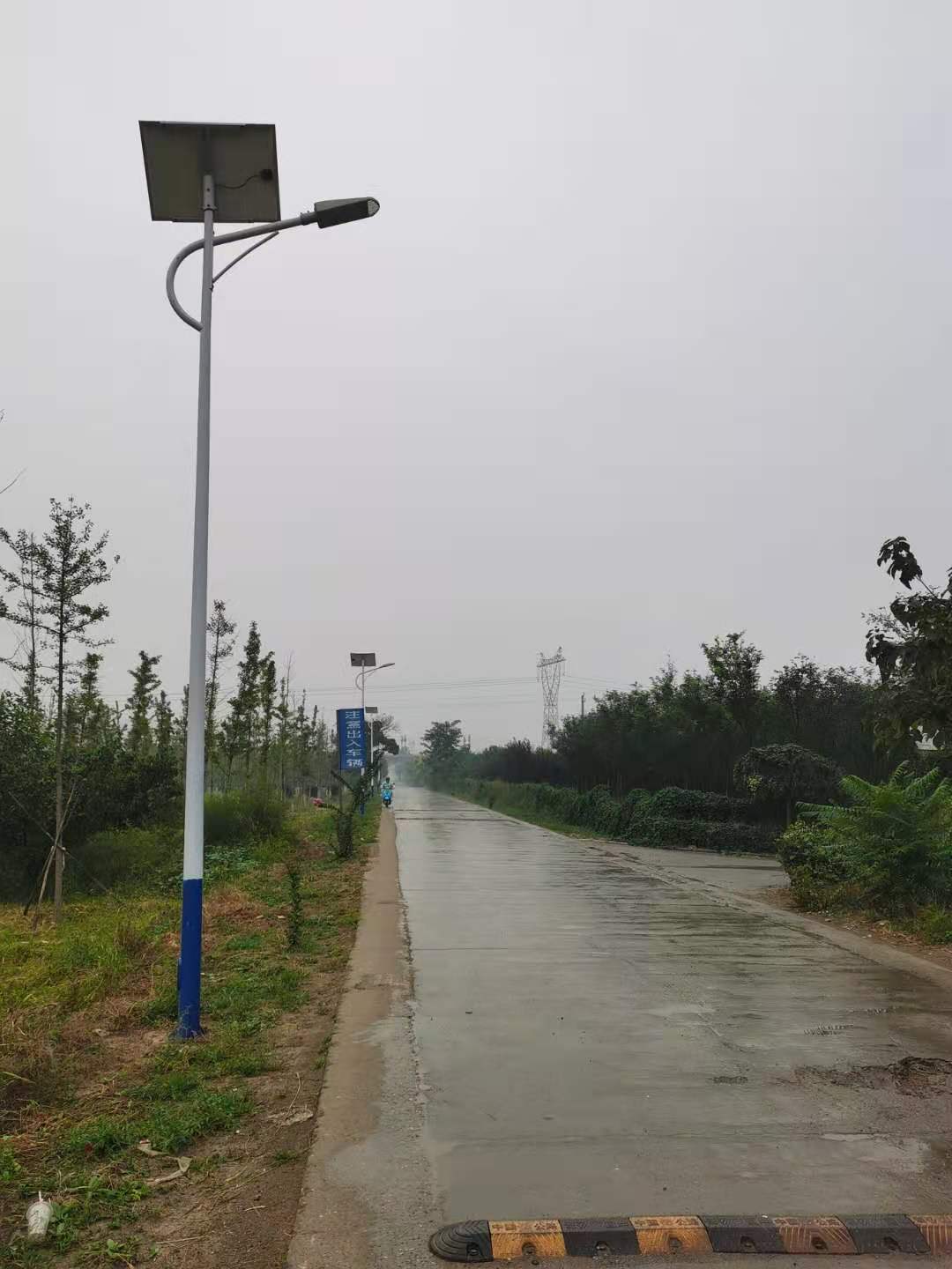 陕西蒲城新农村建设太阳能路灯